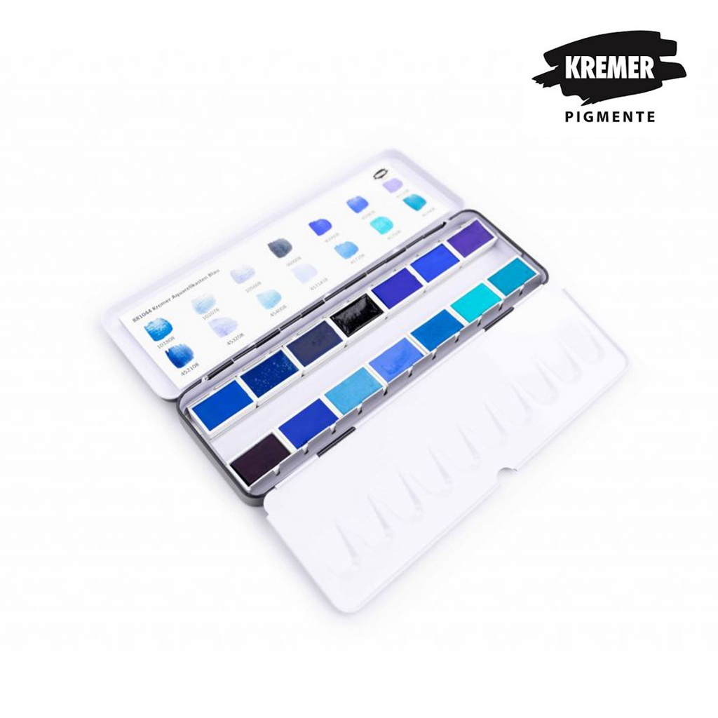 

KREMER WATERCOLOR SET BLUE