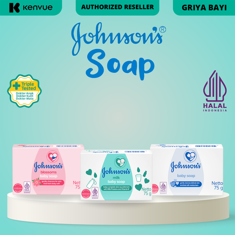 JOHNSON BABY SOAP SABUN BATANG