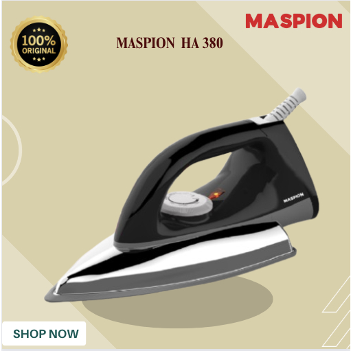 SETRIKA MASPION  HA 380 SETRIKA LISTRIK//HA-380/HA 380/HA380/MASPION SETRKA ORIGINAL / GARANSI RESMI
