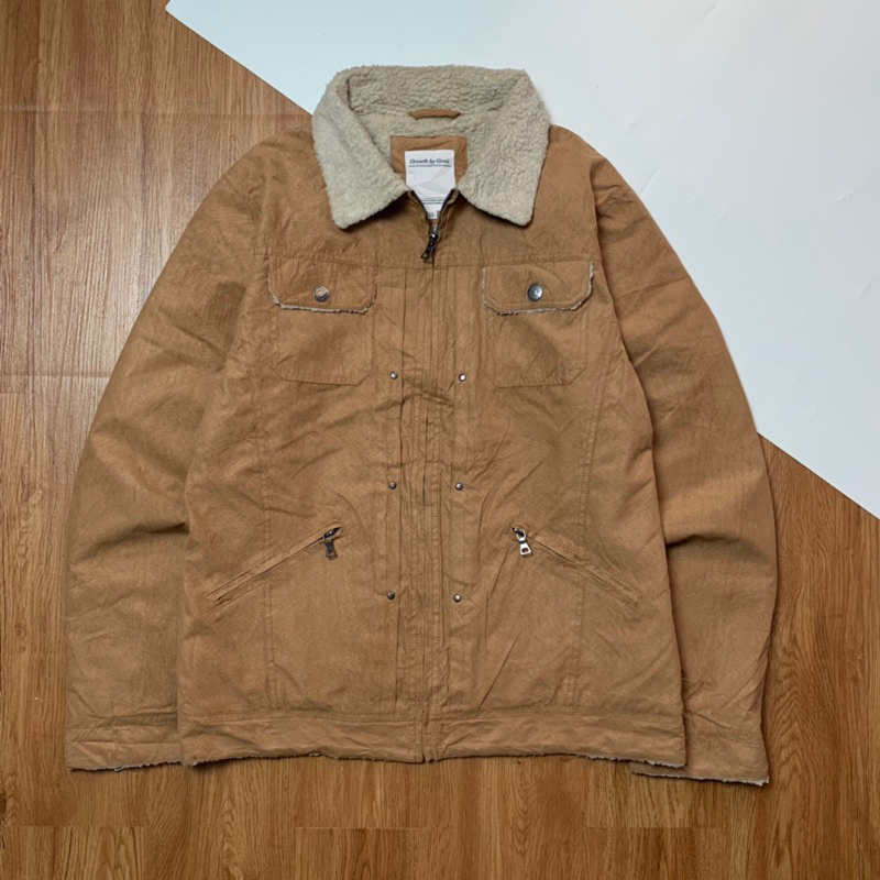 Vtg Growth by Grail Trucker Jacket
