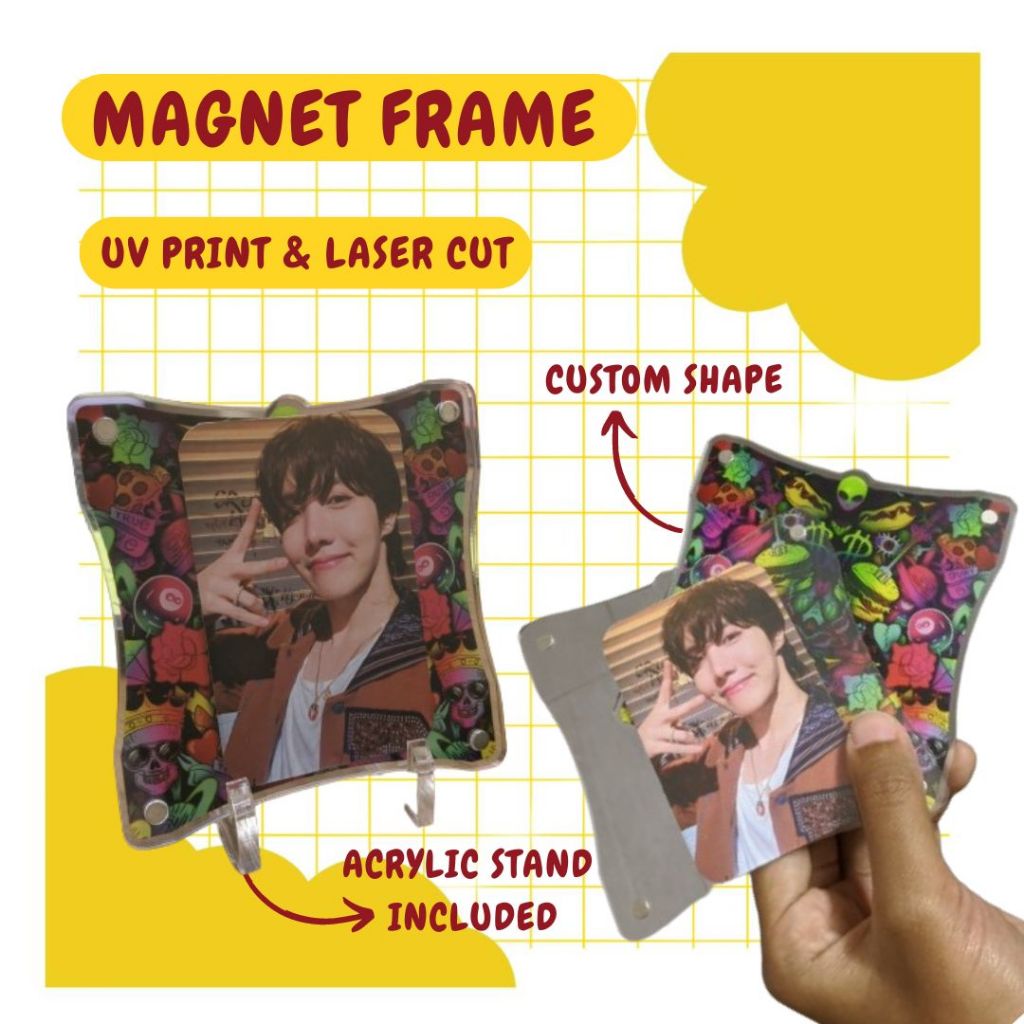 Photocard Frame Magnet / Phtoocard Frame / Frame Acrylic / Frame Acrylic Magnet