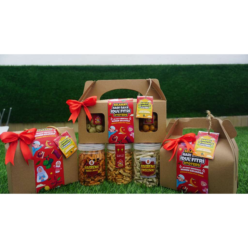 

Hampers aesthetic Lebaran bareng Neng otot