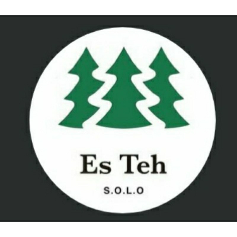

sticker es teh solo 100 pcs sudah cuting
