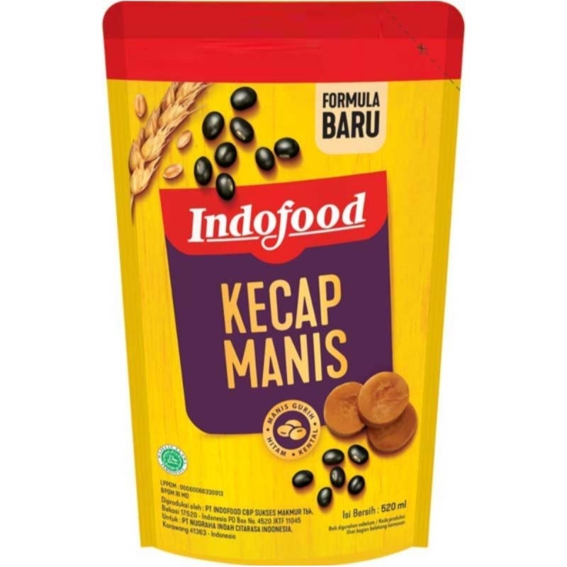 

Kecap Manis Indofood 520ml