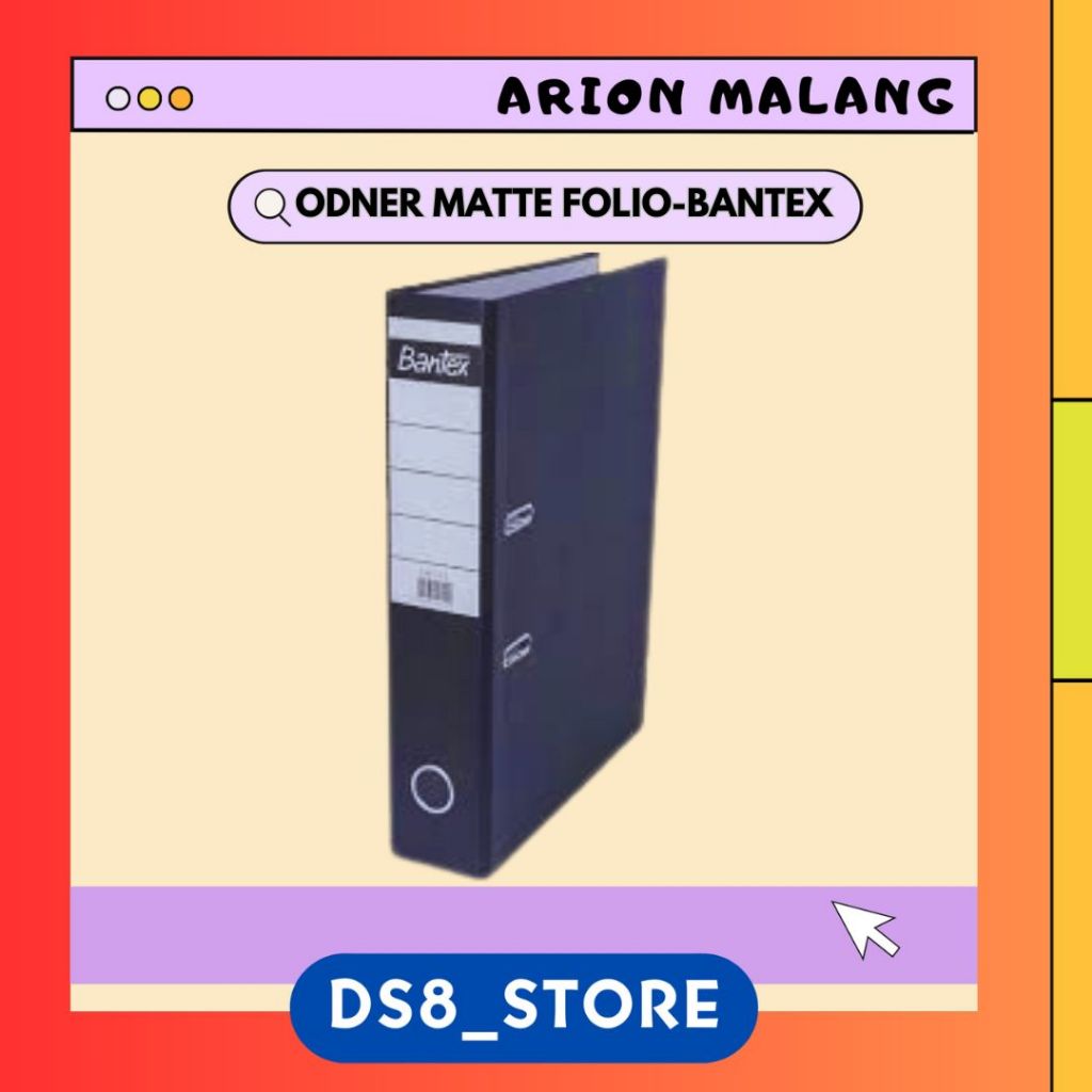

Ordner/Odner 7 CM Murah Folio Hitam (1401) BANTEX