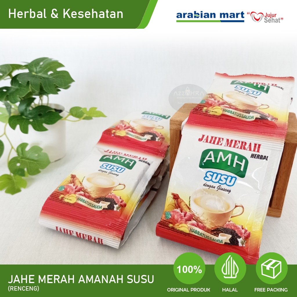 

Jahe Merah Amh Susu 1 Renceng (10pcs) Plus Ginseng Instan Serbuk Multivitamin & Mineral Untuk Suplemen Kesehatan Anak