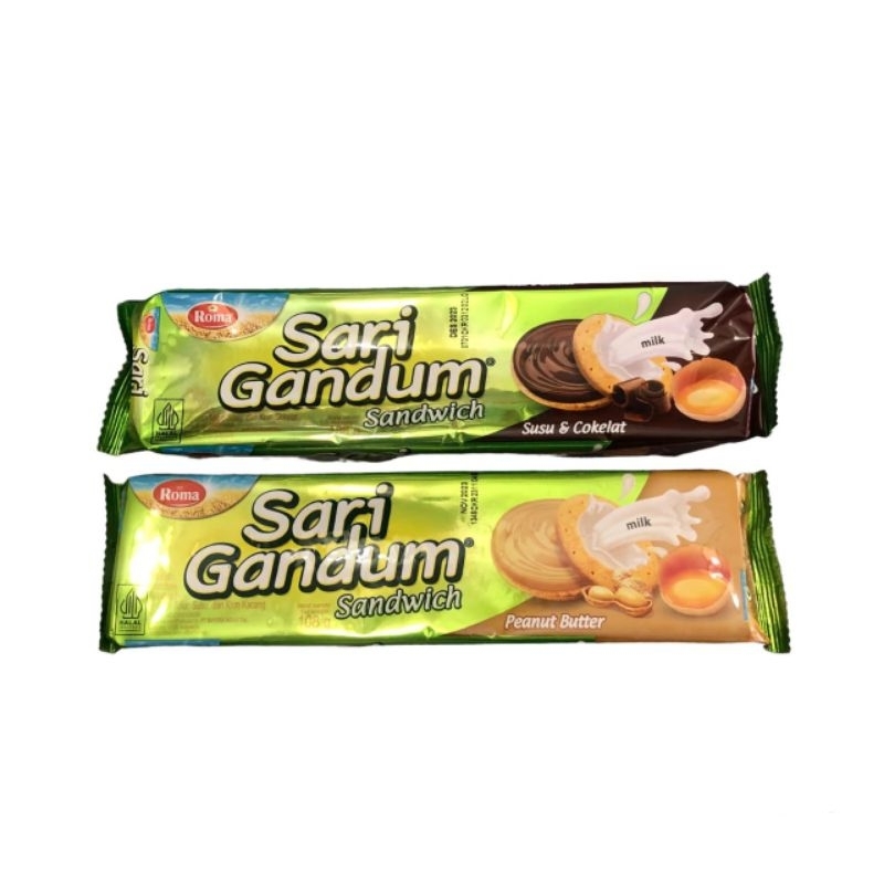 

ROMA SARI GANDUM SANDWICH 108gr