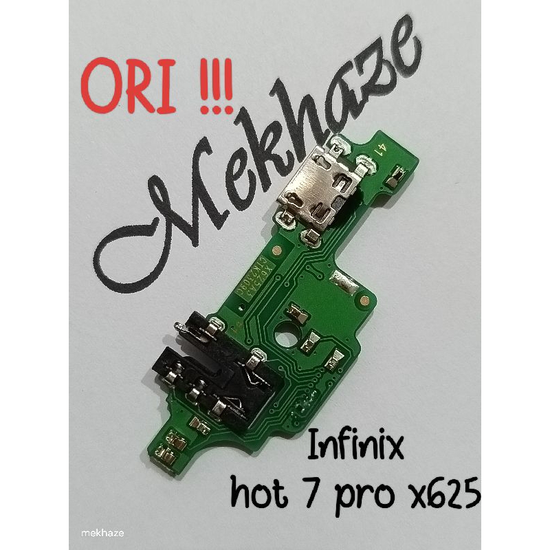CONNECTOR CHARGER INFINIX HOT 7 PRO X625 ORI PAPAN KONEKTOR CAS PCB BOARD INFINIX HOT 7 PRO X625 ORI