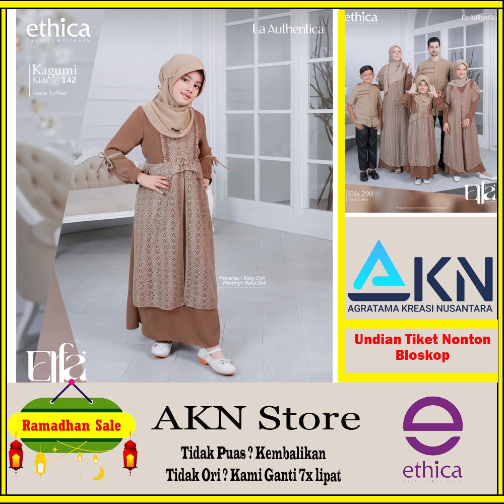 Ethica Gamis Anak Kagumi Kids 142 Terbaru 2024