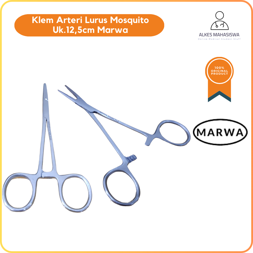 Klem Lurus Klem Arteri Mosquito 12,5cm Marwa