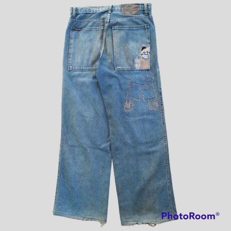 CELANA JEANS Y2K BIG POCKET MARLBORO CLASSICS RARE BIG POCKET/NOT JNCO,DOGTOWN DAN FUBU PLATINUM