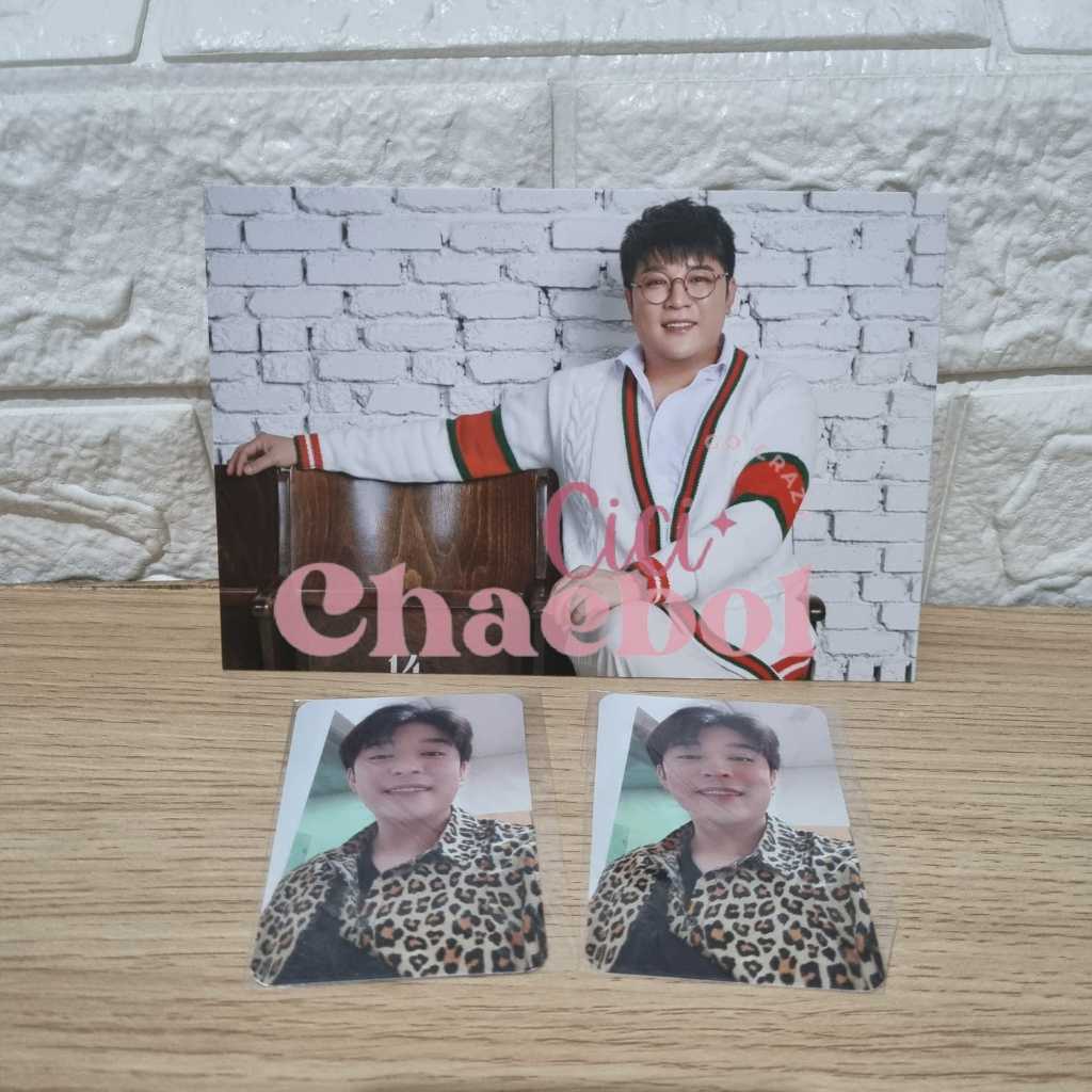 READY Super Junior ACE Membership Kit 2020 Shindong Set Photocard Postcard