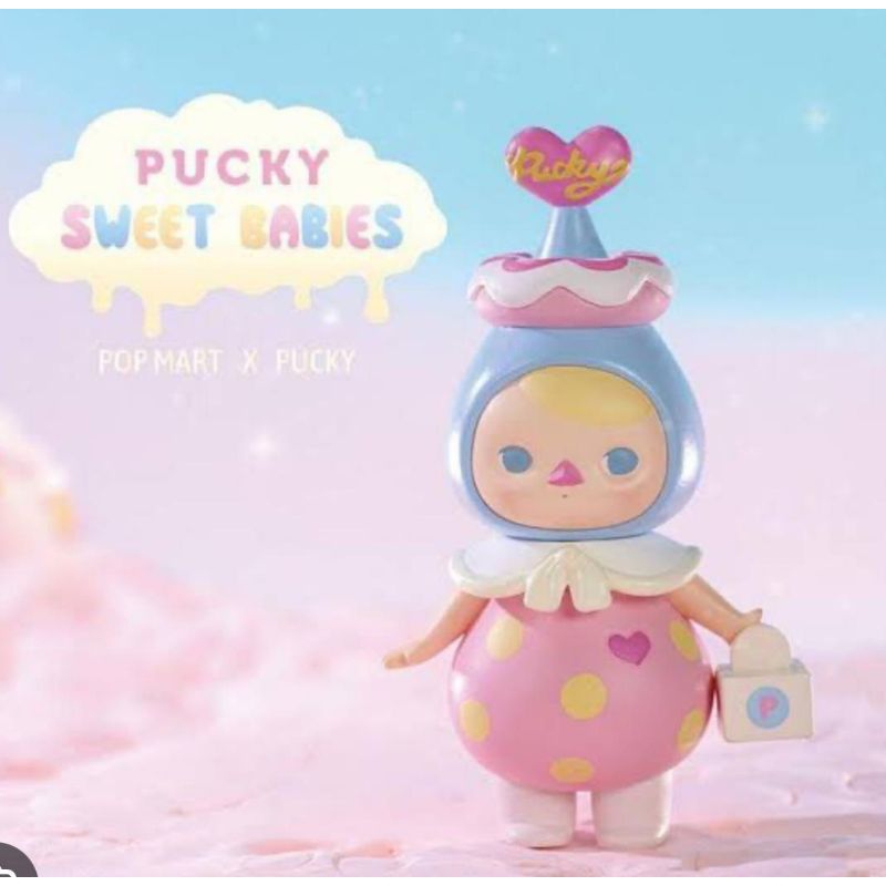 POP MART Pucky Sweet Babies Donut Shop Baby Open Box Confirm Figure