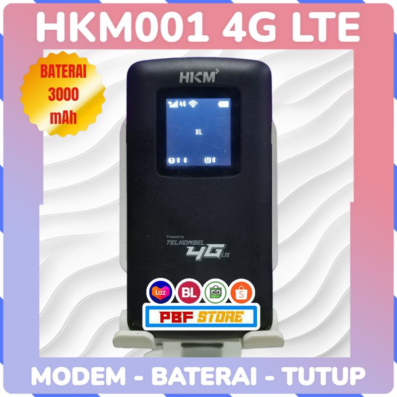 Modem Mifi HKM001 Unlock 4G ALL OPERATOR Bekas Normal