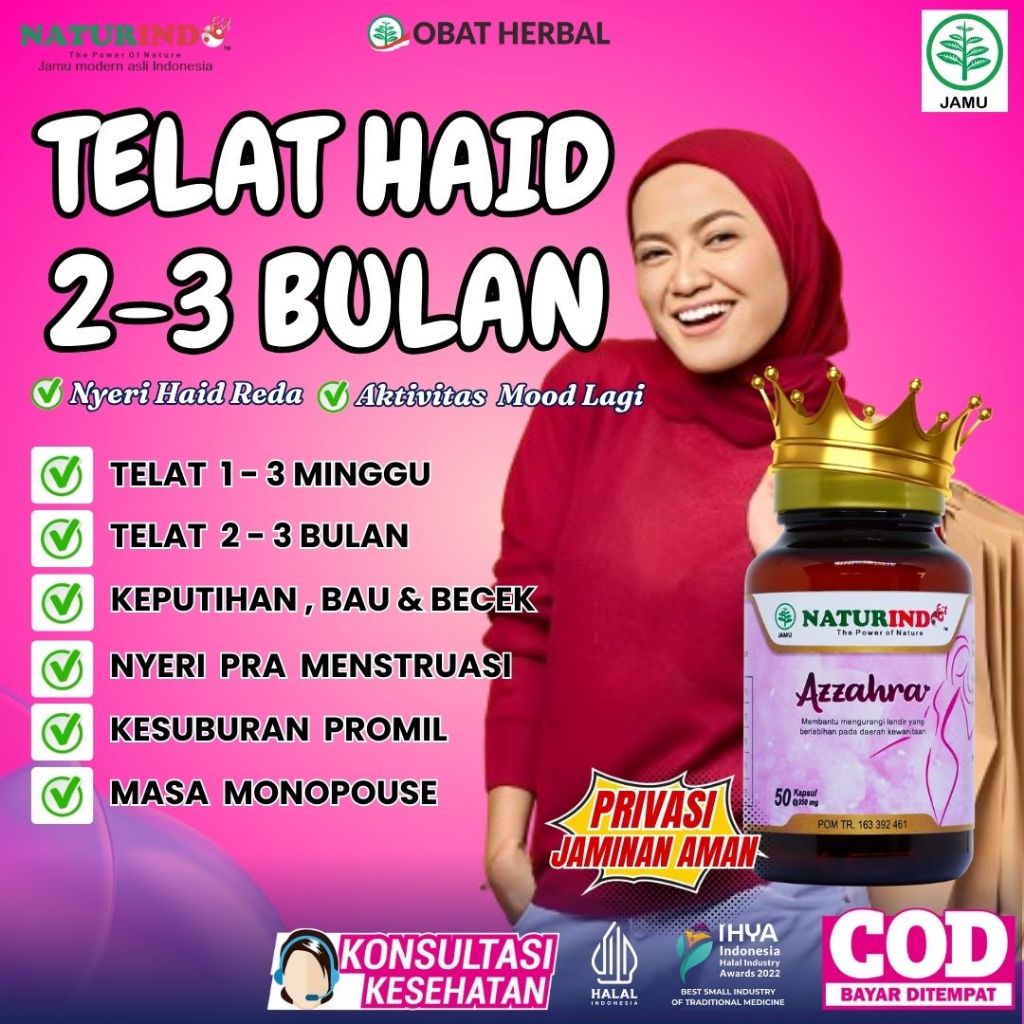Obat Telat Datang Bulan Haid Terlambat Haid 1 2 Bulan Herbal PCOS