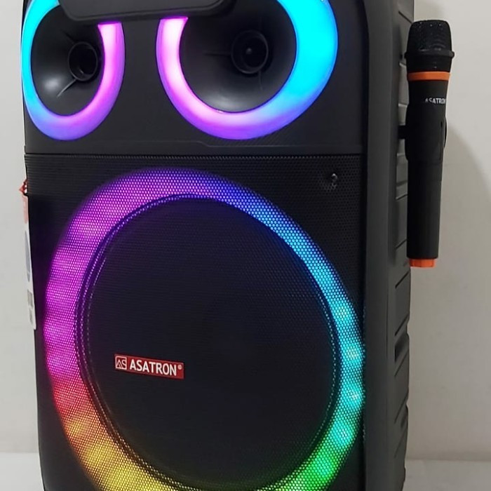 SPEAKER PORTABLE WIRELESS ASATRON GRAMMY BLUETOOTH KARAOKE ORIGINAL ASATRON