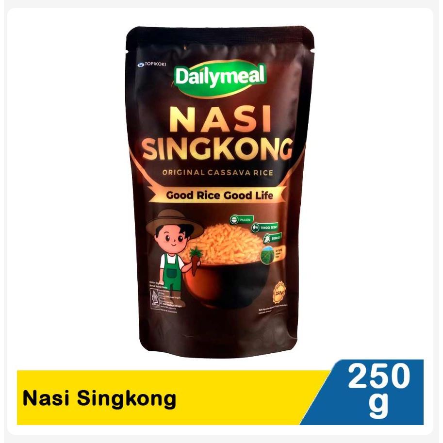 

Daily Meal Nasi Singkong / Nasi Jagung 250 gr