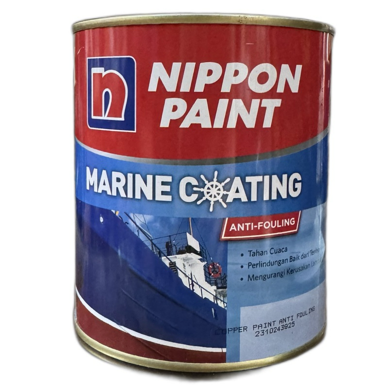 MARINE COATING ANTI FOULING 1 KG NIPPON PAINT/CAT DINDING BAWAH KAPAL