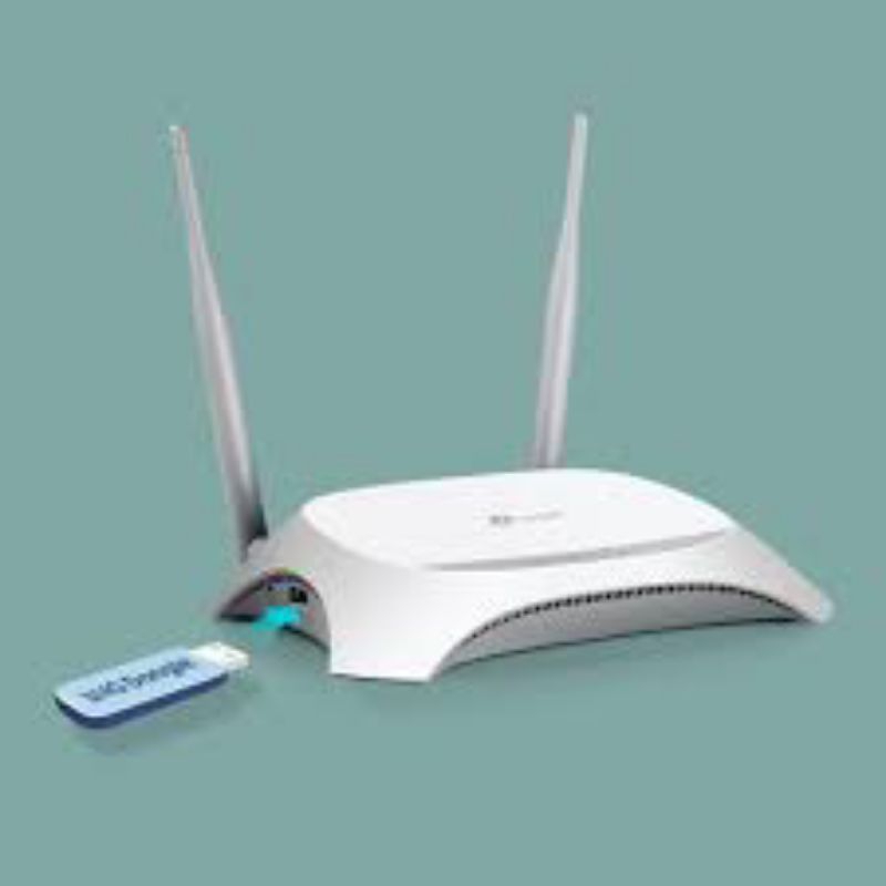 Router 3G/4G TPlink TP-Link MR3420 TL-MR3420 versi 5 v5 support USB Modem 3G 4G LTE