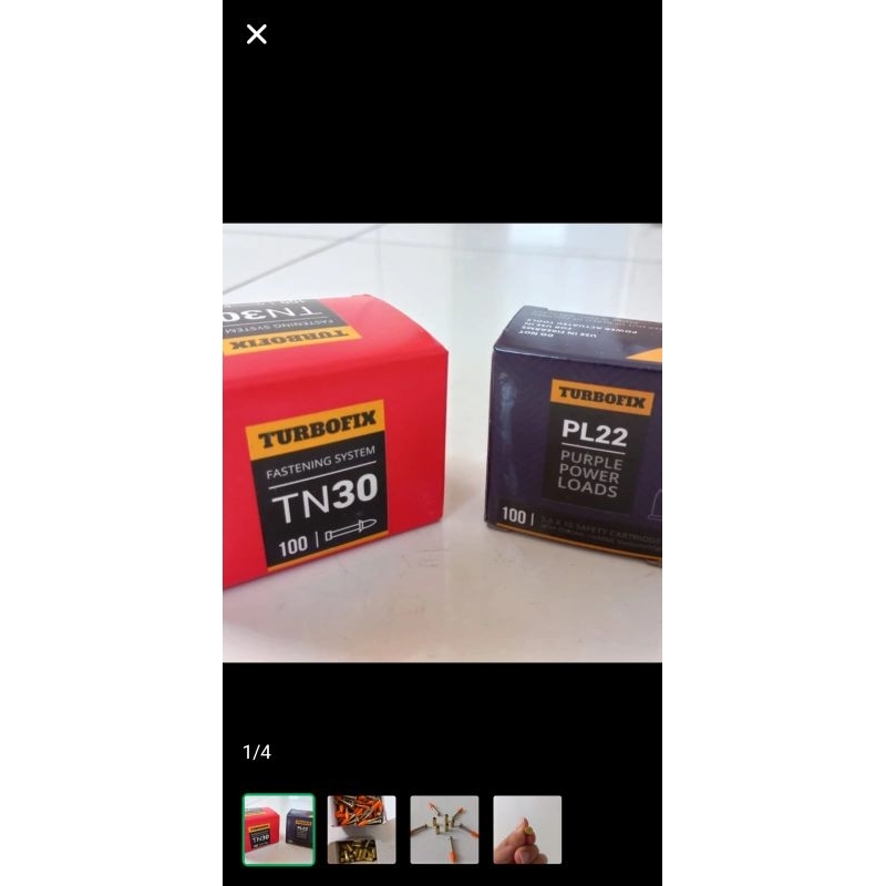 Paku Ramset Turbofix Original Murah Grosir Eceran plafon gypsum