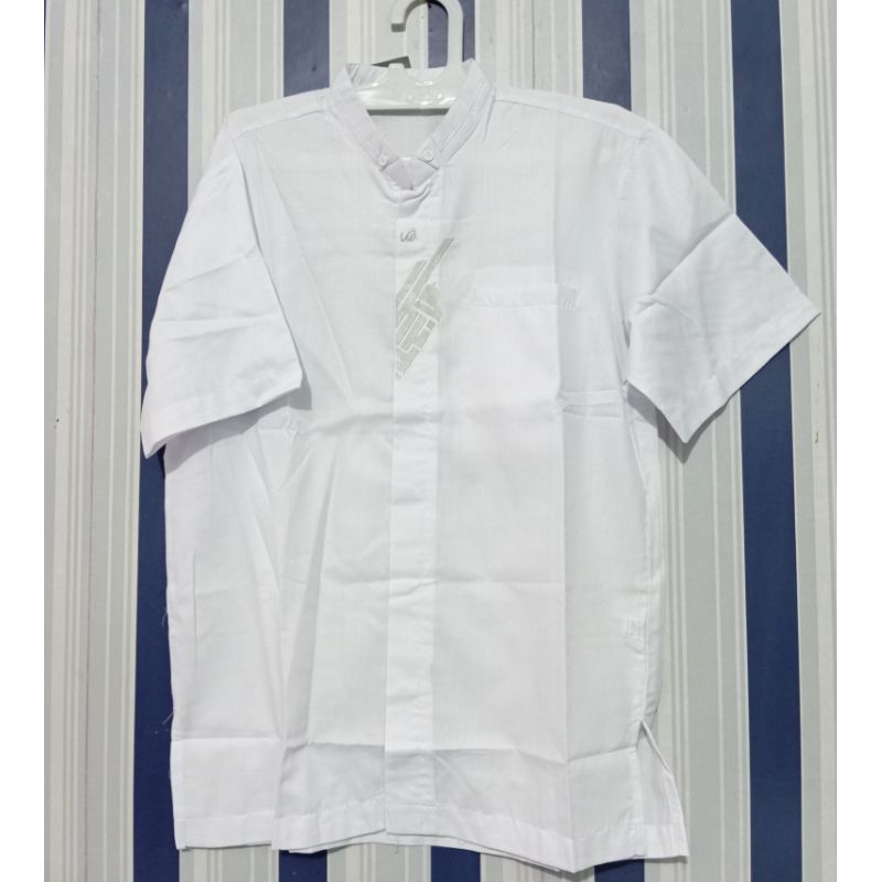 Rabbani - baju koko pria KEMKO ARSALAN PDK PUTIH