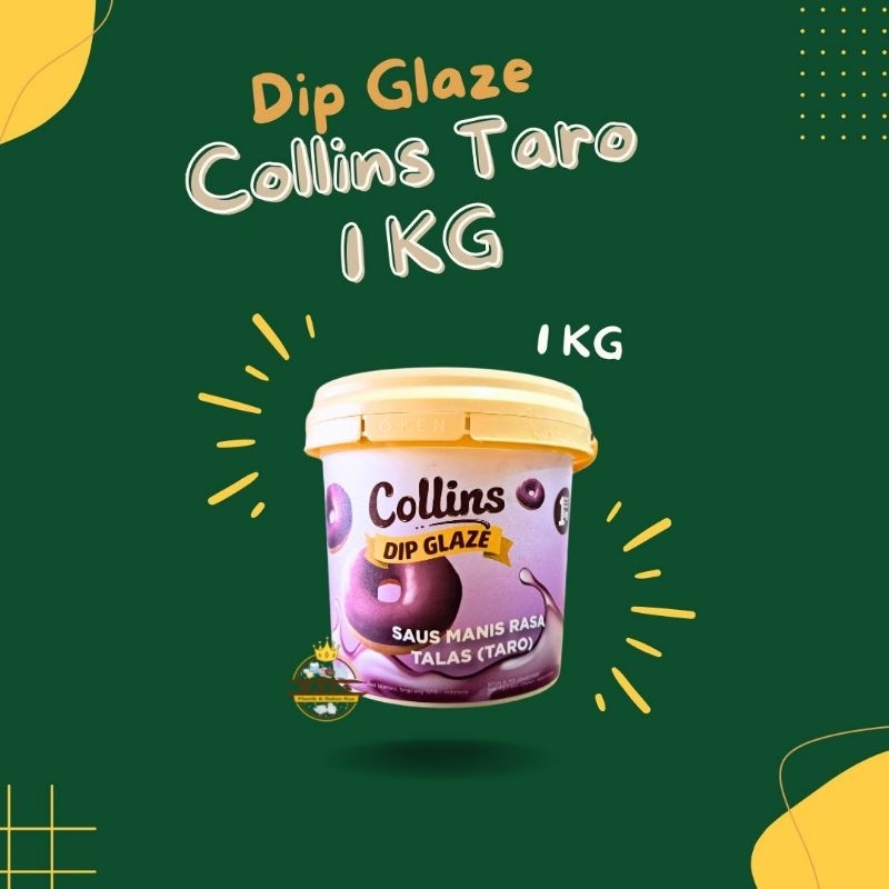 

Collins Dip Glaze 1 KG - Taro