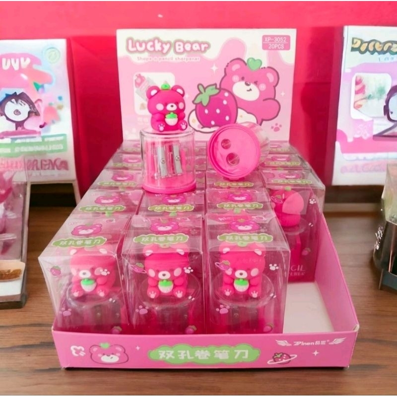 

Serutan tabung lucu Lotso Pink