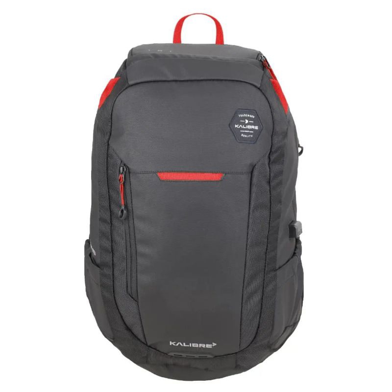 Kalibre Backpack Breakdown 01 Article 911124019 Color Black-Red Volume 23L Ransel Tas Punggung