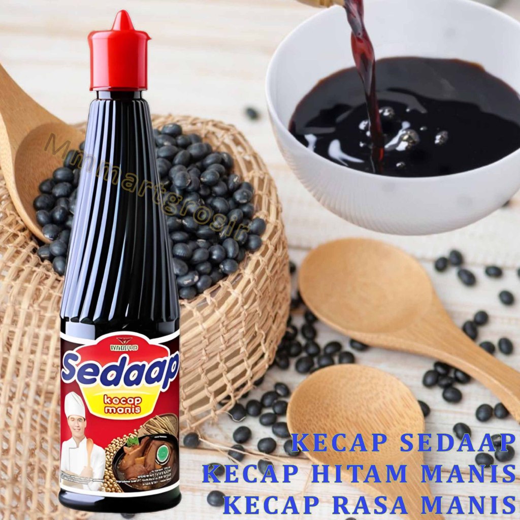 

Kecap Sedaap / Kecap Hitam Manis / Kecap Manis Botol / 135ml