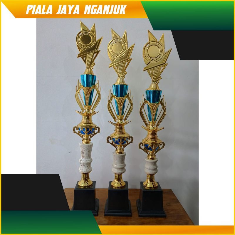 PIALA TINGGI - PIALAH MURAH LOMBA OLIMPIADE- PIALA SET MARMER OSLO KOMBINASI SANGKAR NEW