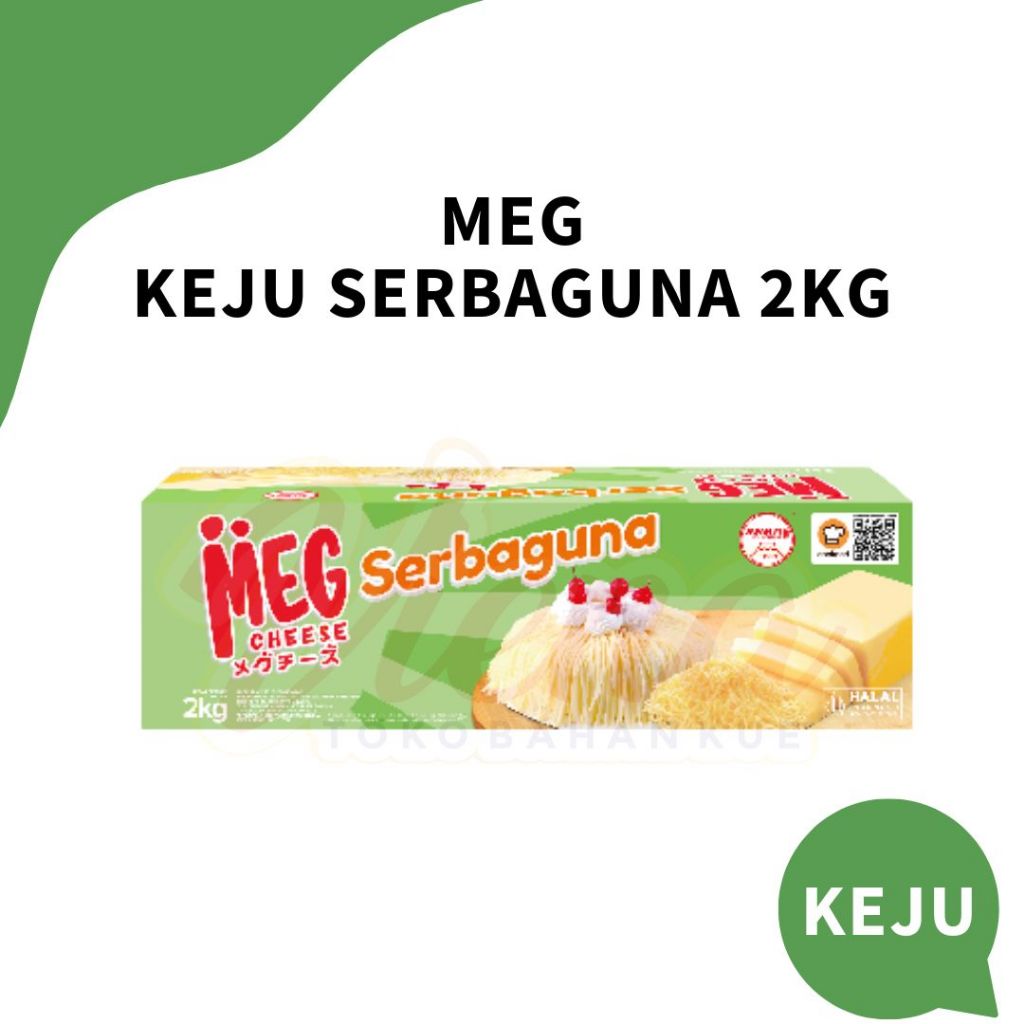 

Meg Keju Serbaguna 2kg / Keju Blok 2kg