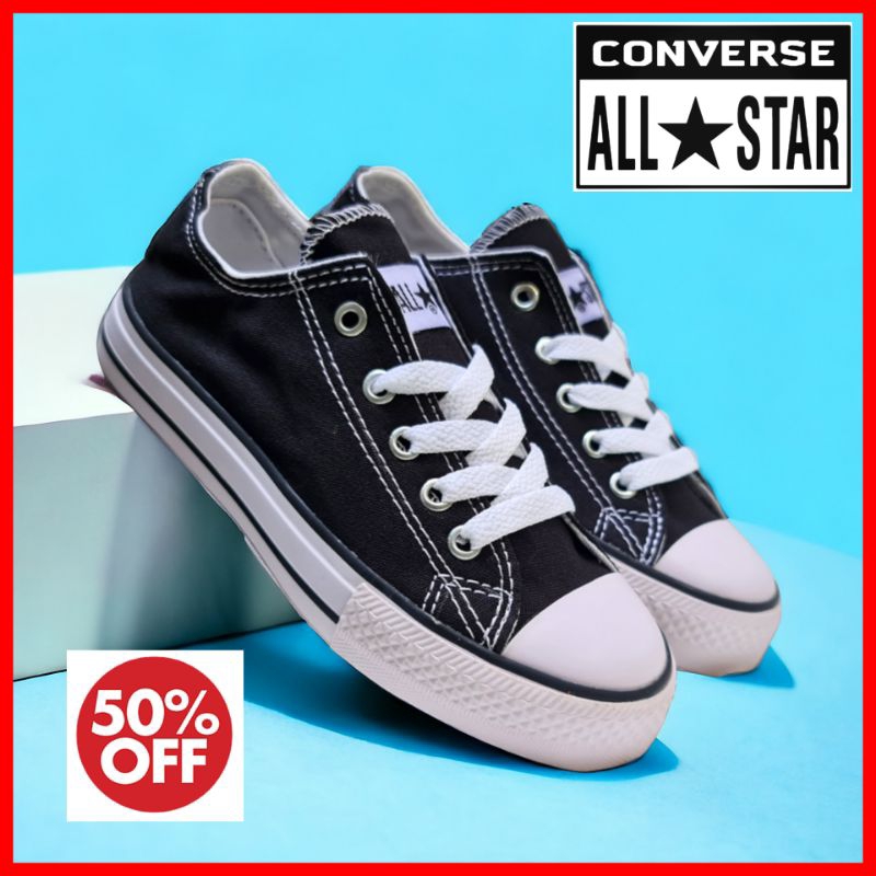 SEPATU SEKOLAH ANAK CONVERSE KIDS SIZE 25 - 38 TK SD/ SEPATU ANAK PUTRA PUTRI USIA 2.5 - 11 TAHUN