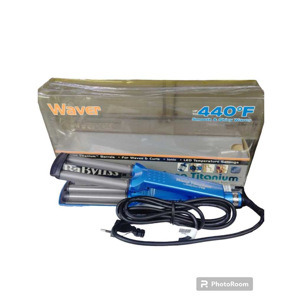Babyliss Catok Wave with Titanium Barrel korean wave