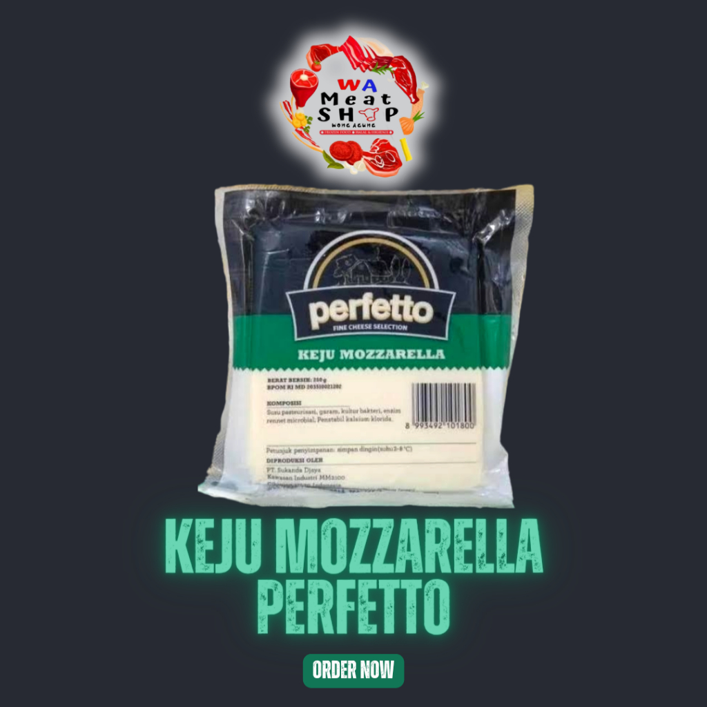 

Cheese - Keju Perfetto Mozzarella Kraft Cheddar Emina Anchor Belcube Prochiz Block Cube Slice Cheese