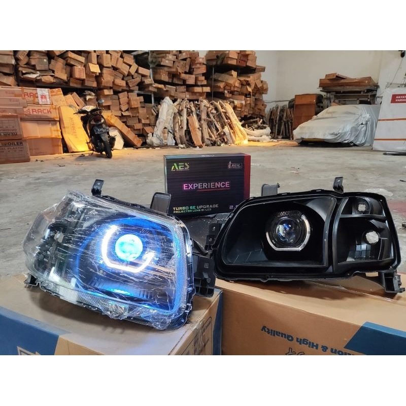 Paketan Headlamp GRANDMAX full Proji Biled AES