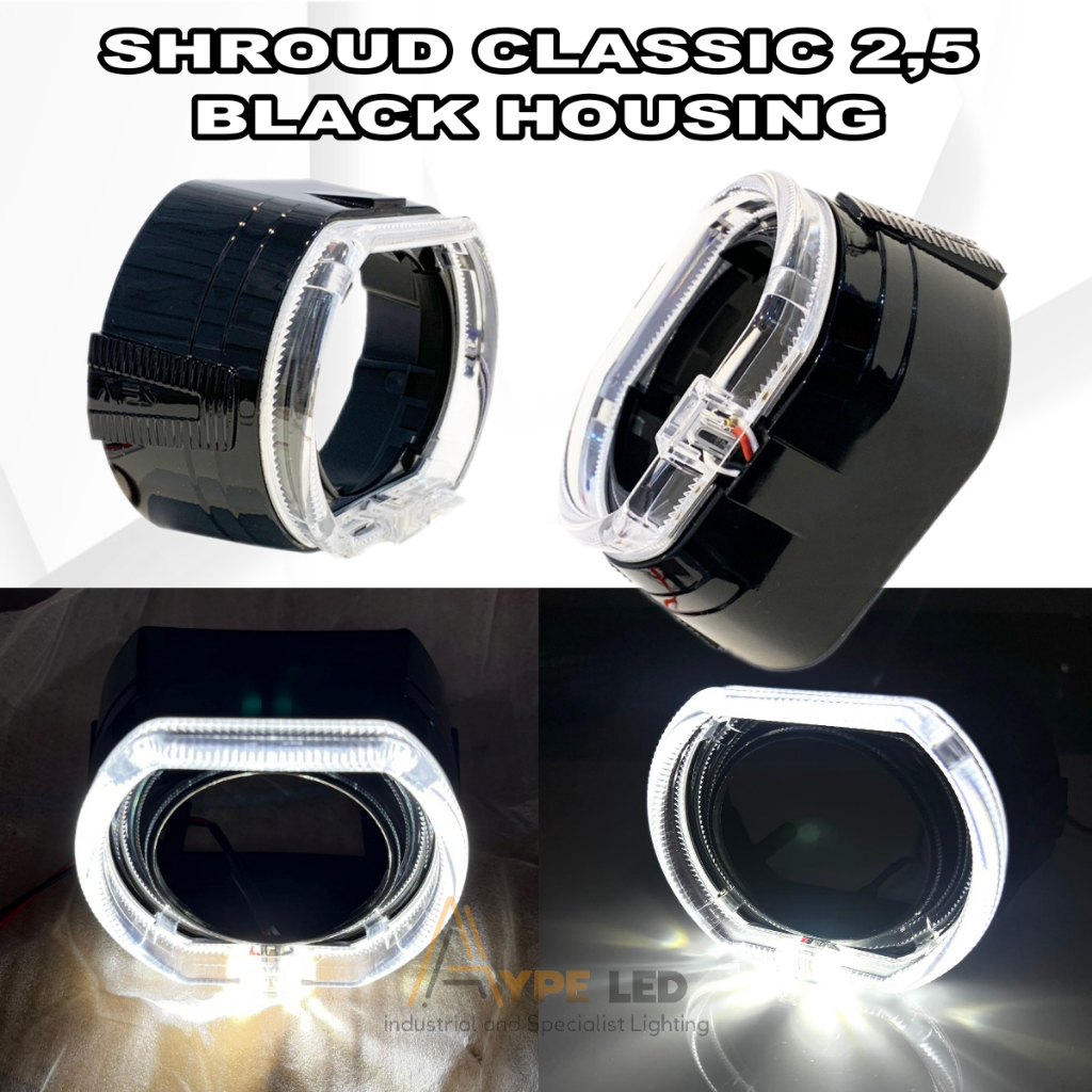 Ring Shroud Bmw  Black Series 2,5 inch dan 3 inch Pnp Biled projetor Vahid Vinyx aes dan lainnya