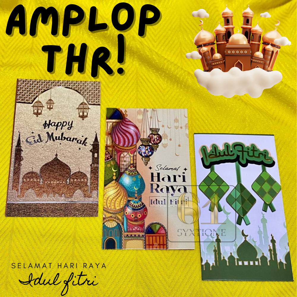 

AMPLOP LEBARAN PREMIUM AMPLOP THR HARI RAYA IDUL FITRI JUMBO