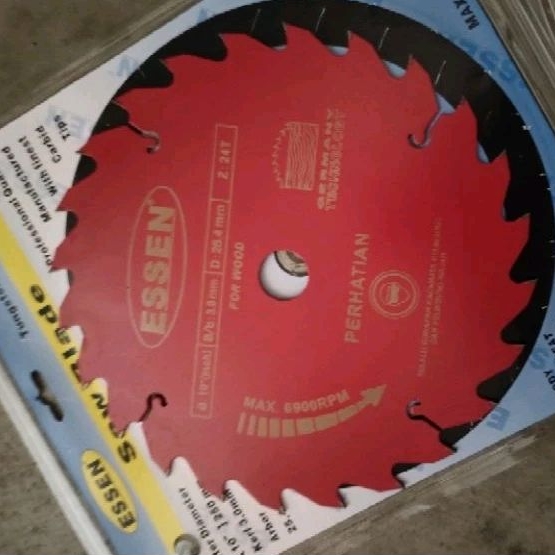 mata circular Saw TCT 10" x 24T ESSEN