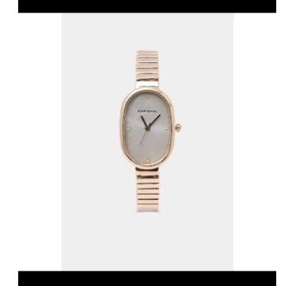 (PRELOVED) Jam tangan berrybenka sofia calestra oval beige