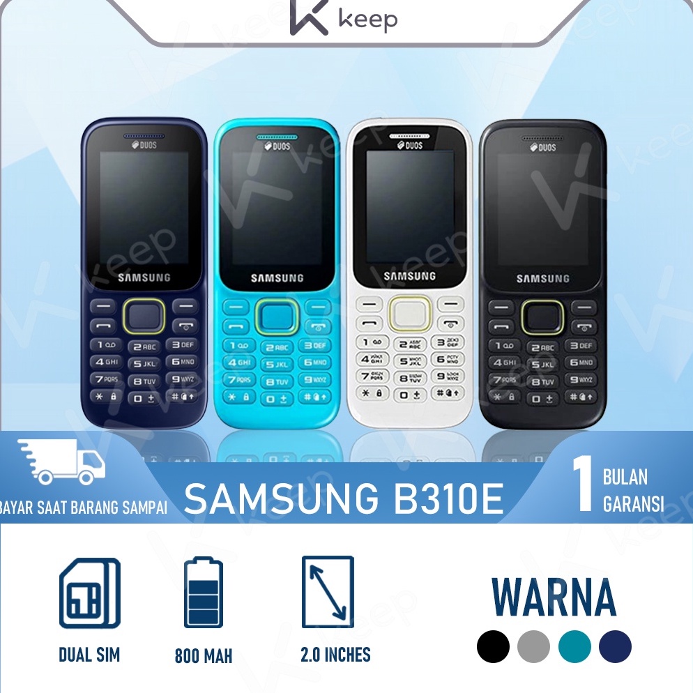 LANGSUNG KIRIM COD hp samsung b31e termurah phyton dual sim tombol besar