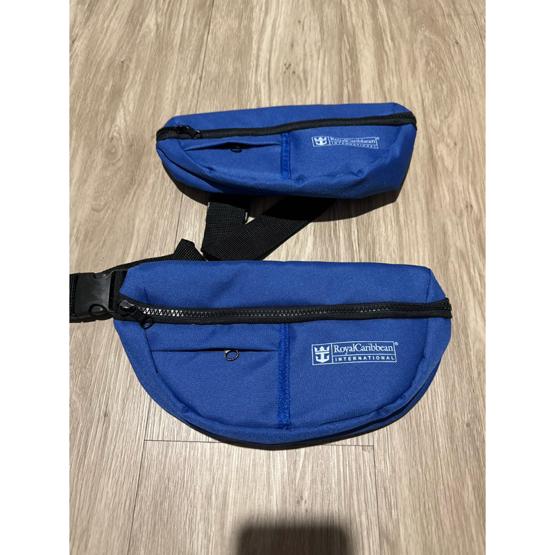 Tas Selempang Royal Caribbean international blue sling bag New