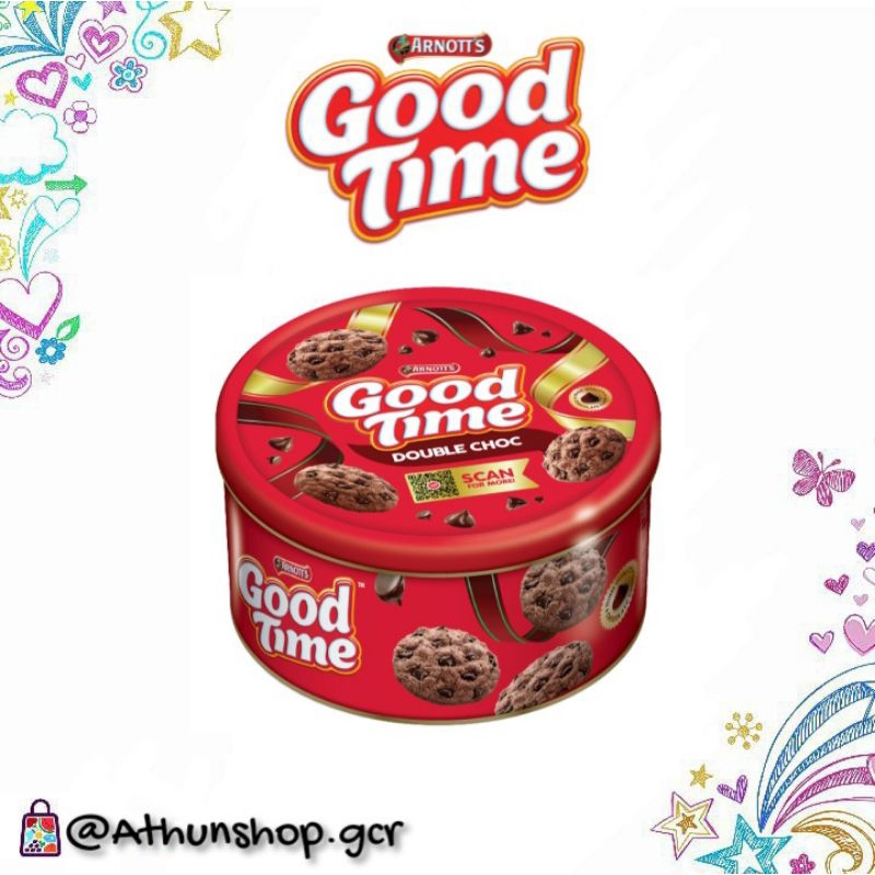 

Good Time Cookies Kemasan Kaleng 149g