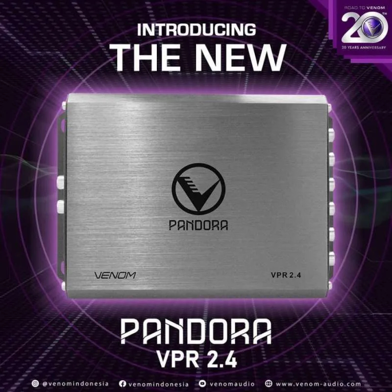 PROCESSOR VENOM PANDORA VPR 2.4 VENOM PANDORA VPR 2.4 HIGH QUALITY