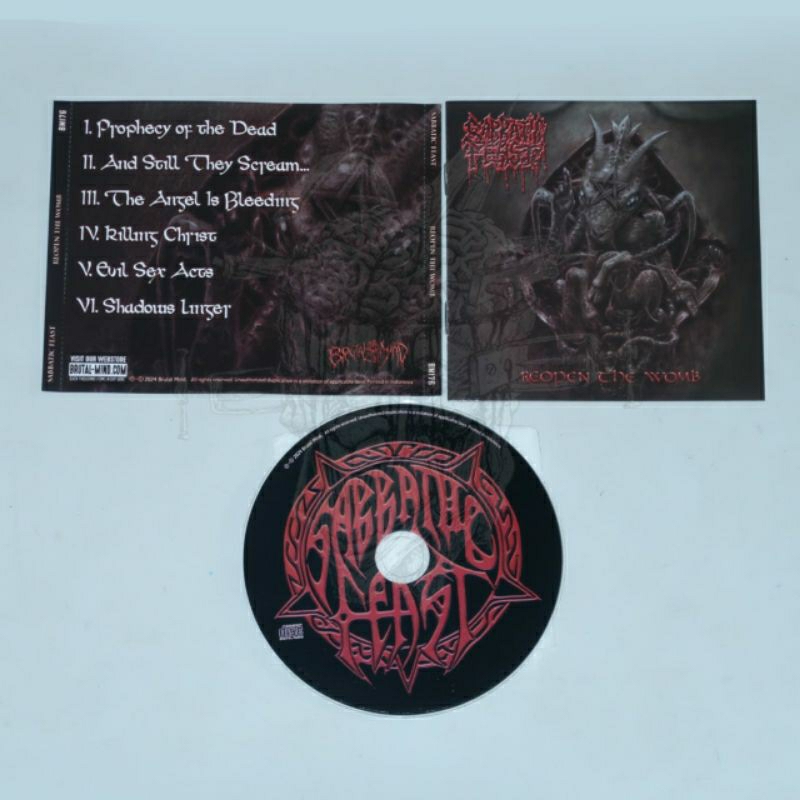 CD - SABBATIC FEAST - Reopen The Womb