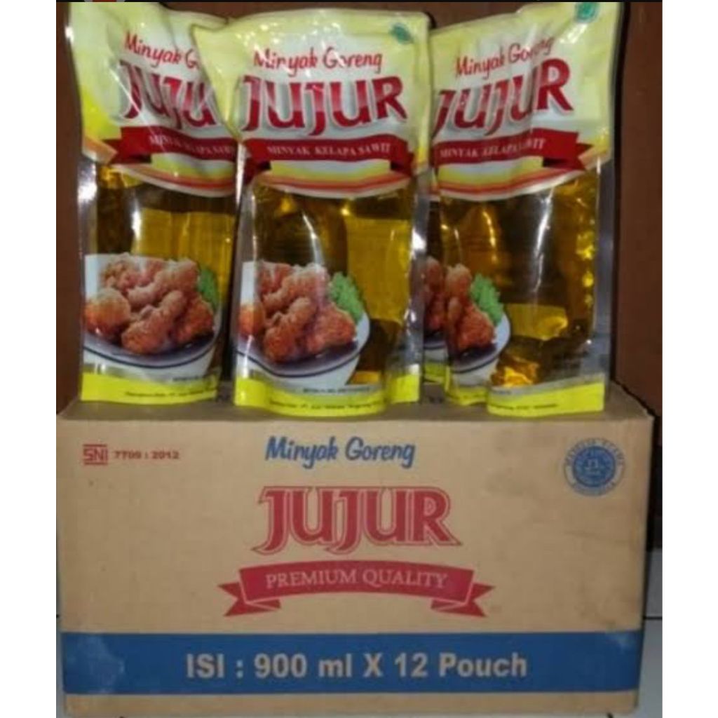 

Minyak Jujur Pouch 900mL x 12pcs
