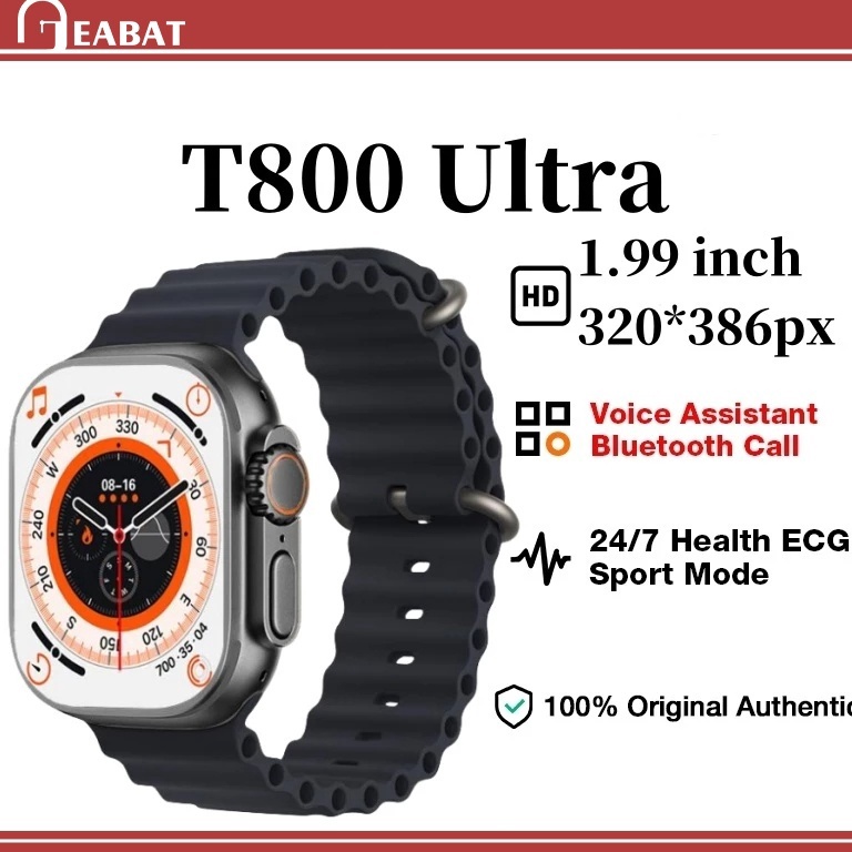 REKOMENDASI Garansi IWO T8UltraWatch8Ultra Series 8 SMARTWATCH SERIES 8 ULTRA BISA GANTI FOTO WALLPA
