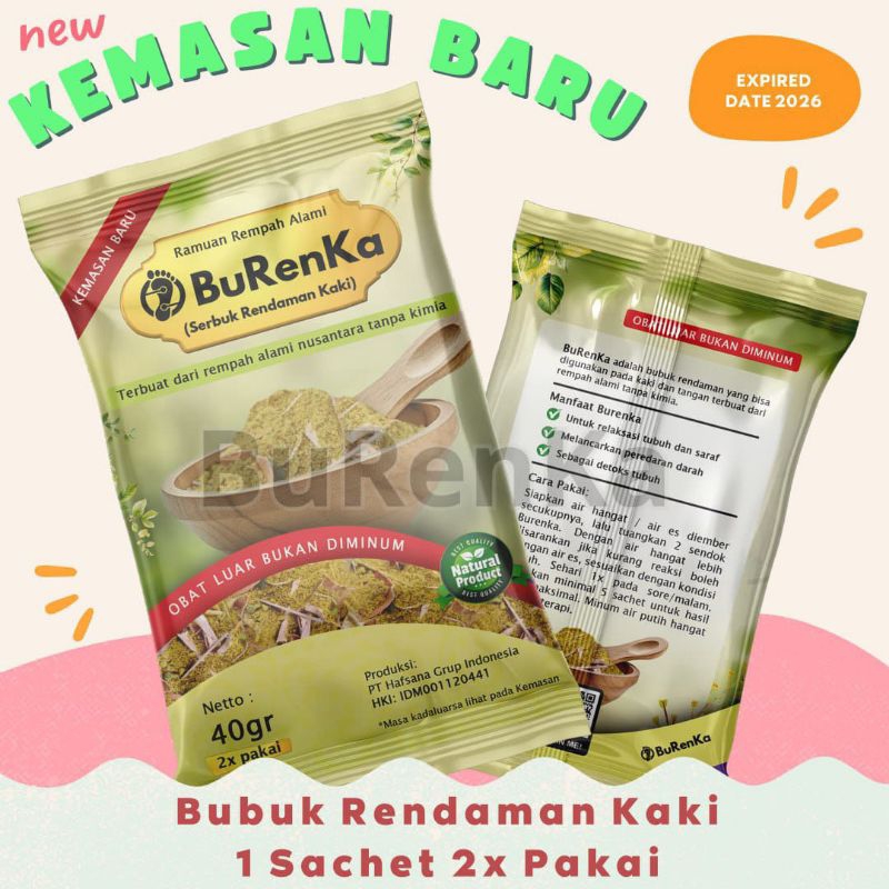 COD Serbuk Rendaman Kaki Burenka Original