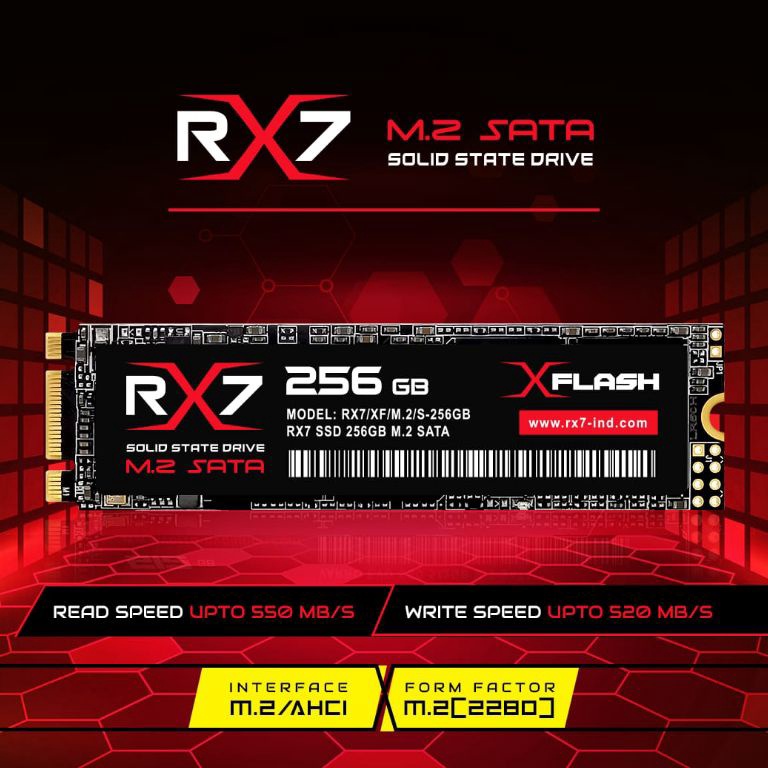 TERPERCAYA SSD M2 SATA  M2SATA  M2SATA 256GB RX7