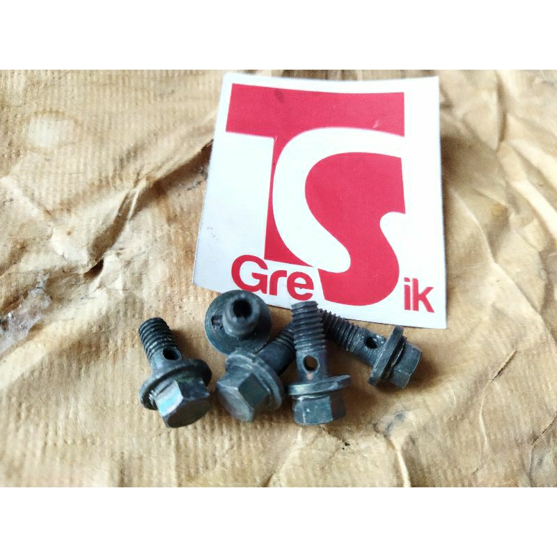 Baut Neple Nepel Pompa Oli Suzuki TS Ts100 Ts125 TRS GP gp100 Gp125 A100