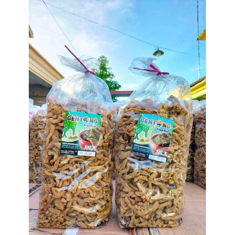 

Keripik Usus Cap Gentong Berat 1 kg